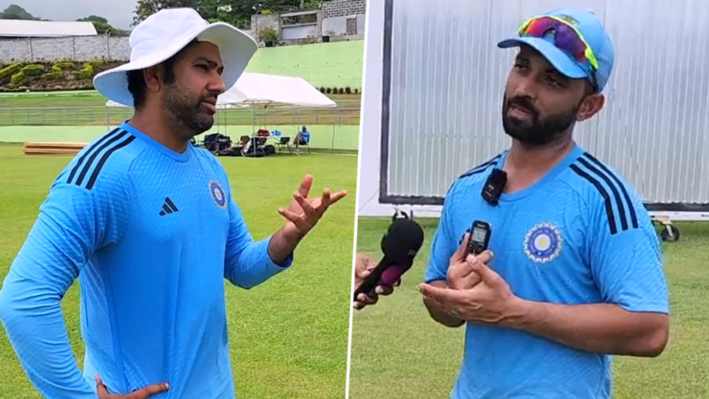 Rohit Sharma asked funny question Ajinkya Rahane whose video went viral