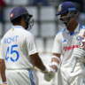 pair Rohit and Yashasvi created mutiny in West Indies on second day