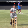 You will also be shocked to see bowling of Sri Lankan Malinga son, who swings like his father