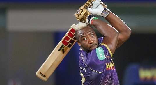 MCL 2023: Andre Russell came bat at number six. Washed bowlers soon as they came on field, watch video