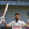 Virat Kohli celebrates his 76th century against West Indies in this way, watch video