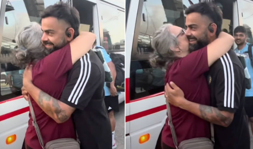 Joshua da Silva mother started crying after hugging Virat Kohli