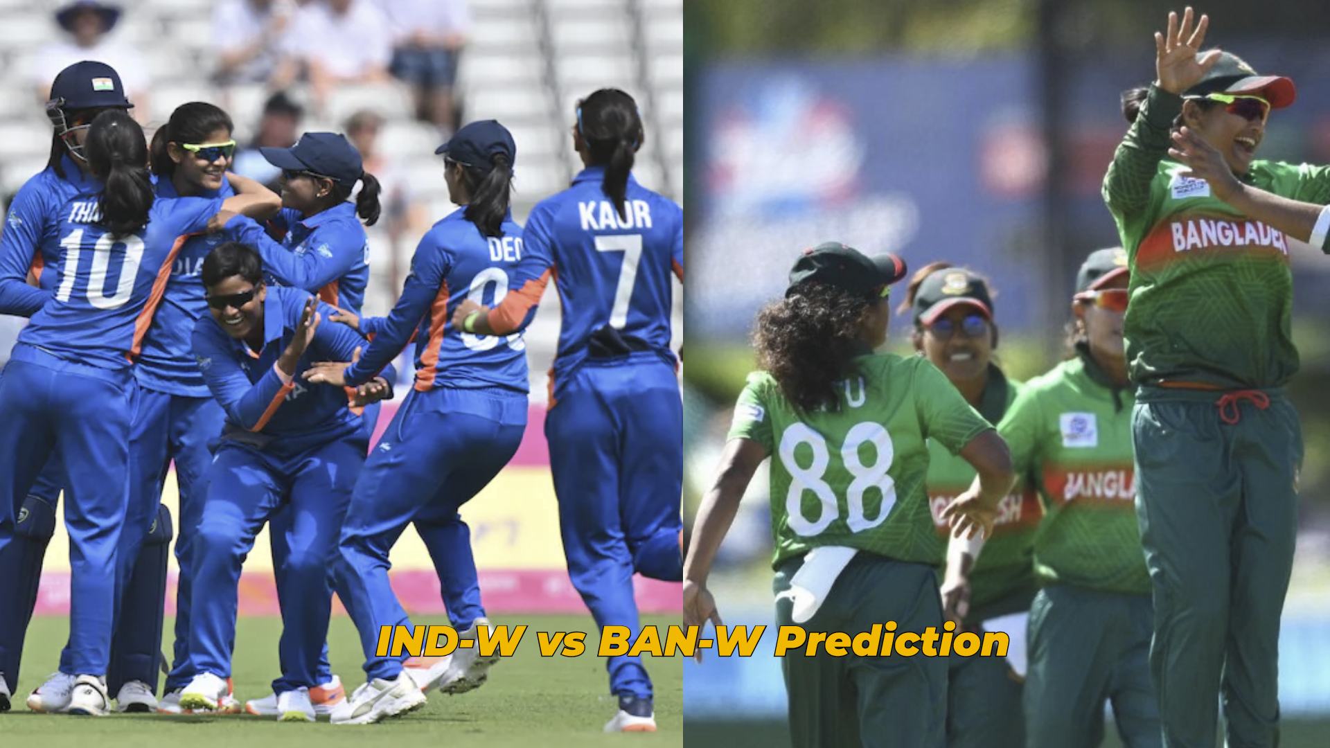 IND-W vs BAN-W Prediction