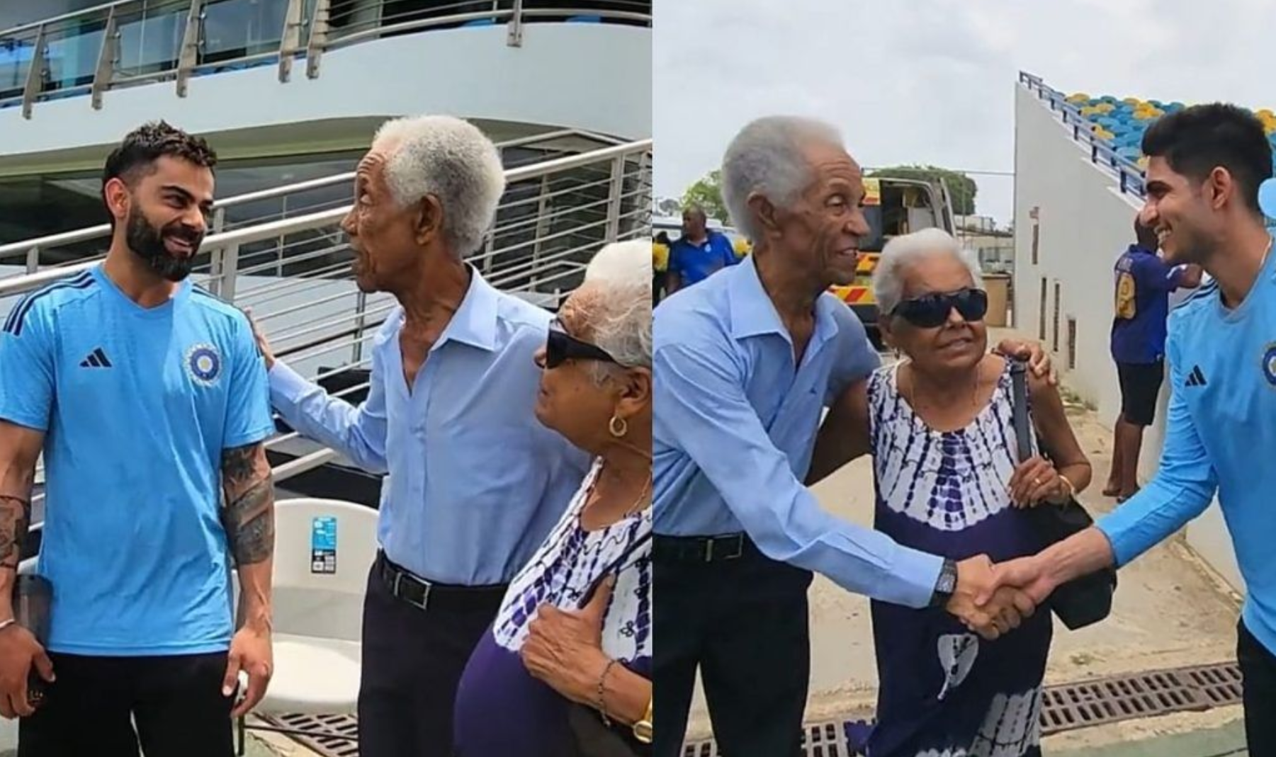 Team India met with Sir Garfield Sobers