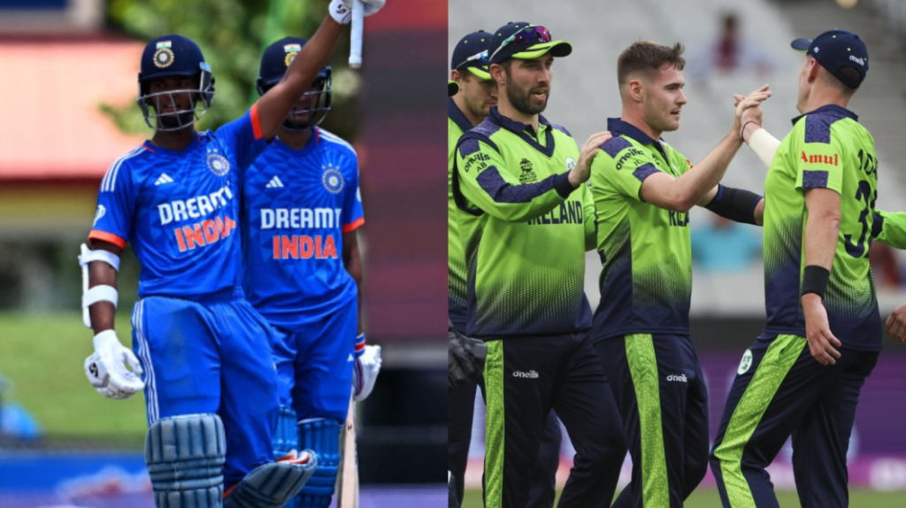 Ireland and India will have their first T20 match on Friday