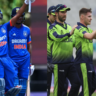 Ireland and India will have their first T20 match on Friday