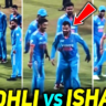 Virat Kohli Ishan Kishan Funny Walk Video Viral: Watch funny video of Ishaan and Virat after winning Asia Cup final