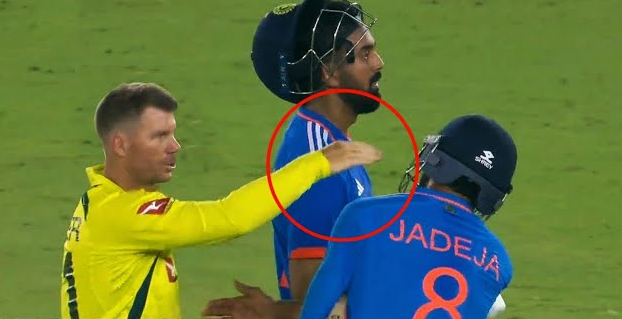 India vs Australia Video: Warner slapped Jadeja, joke or sorrow of losing match, don know what is reason