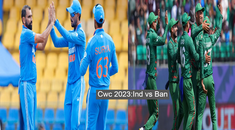 CWC 2023 IND VS BAN: After winning three matches, now it is Bangladesh turn