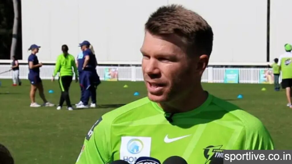 David Warner explosive entry in Big Bash League in Australia