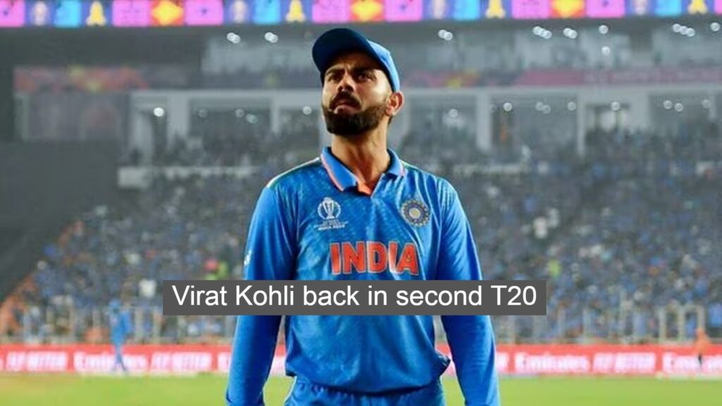 IND VS AFG 2ND T20: Player will have to be out of team due to Virat return