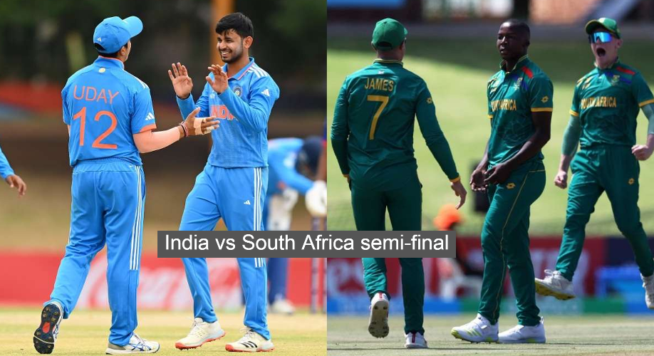 U19 wc 2024: Semi-final match will be played between India and South Africa