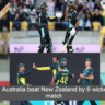 AUS Vs NZ: Australia beat New Zealand by 6 wickets in 1st T20 match