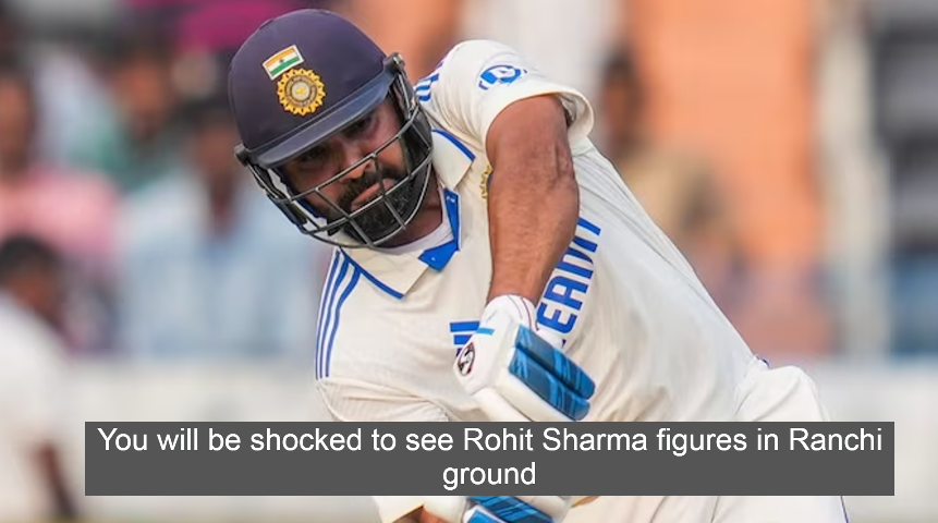 India vs England 4th Test Match: You will be shocked to see Rohit Sharma figures in Ranchi ground