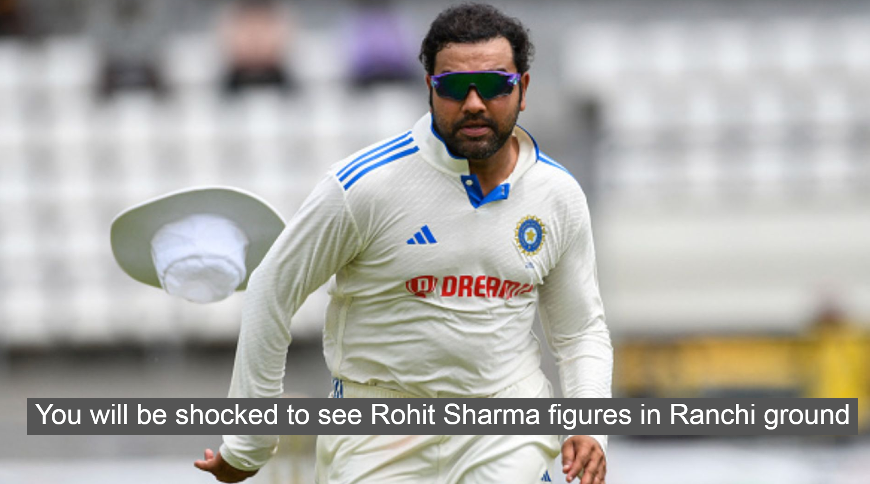 India vs England 4th Test Match: You will be shocked to see Rohit Sharma figures in Ranchi ground