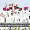 Afghanistan vs Ireland Test Match: For first time in history, Ireland has defeated Afghanistan in Test