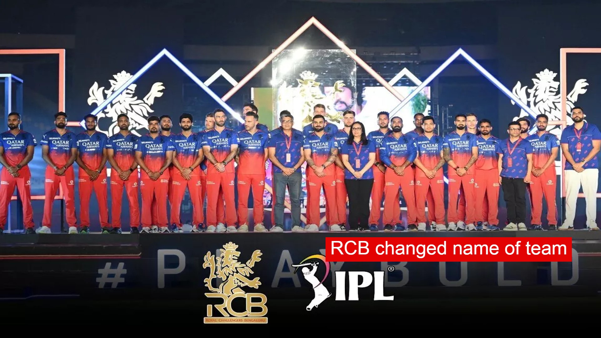 RCB changed name of team, will luck change, will fans dream come true?