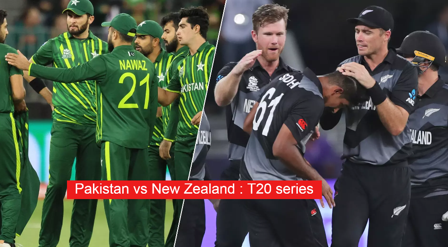 T20 series about take place between Pakistan and New Zealand for which PCB has released team squad