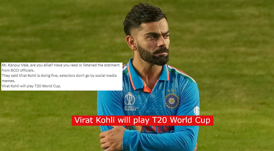 T20 World Cup 2024 Virat Kohli will be selected, BCCI decided, Virat fans were very happy