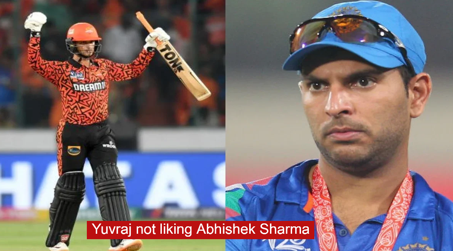 After all, why is Yuvraj not liking Abhishek Sharma stormy batting, why did he abuse him